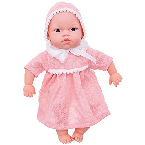 JUINSA - Baby-Puppe 31 cm 12 Sounds, weich, Mehrfarbig (700386) von JUINSA