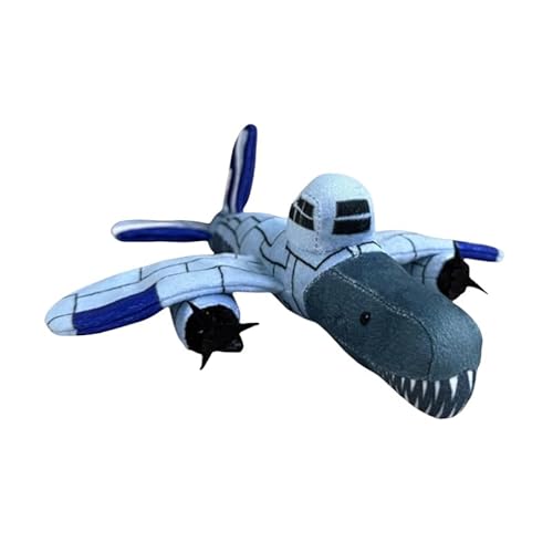Tralalero Tralala Kuscheltier,Italian Brainrot Plüschfigur Weiches Bananen Dinosaurier Plüschtier,Tung Tung Tung Sahur Figuren Plüschie Für Fans Weihnachten,Geburtstag Figur Geschenk (Bombardiro) von JULAN