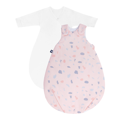 JULIUS ZÖLLNER Babyschlafsack Cosy Terrazzo Blush von JULIUS ZÖLLNER