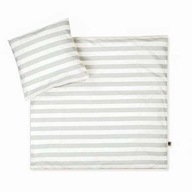 JULIUS ZÖLLNER Bettwäsche Organic Stripes 80 x 80 cm von Julius Zöllner