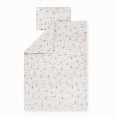 JULIUS ZÖLLNER Bettwäsche Savanne beige 100 x 135 cm von Julius Zöllner