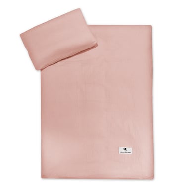 JULIUS ZÖLLNER Bettwäsche Terra dusty rose 100 x 135 cm von Julius Zöllner