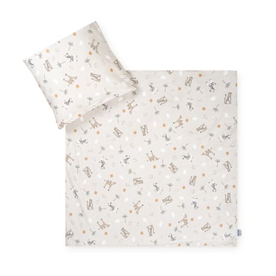 JULIUS ZÖLLNER Jersey Bettwäsche Savanne beige 80 x 80 cm von Julius Zöllner