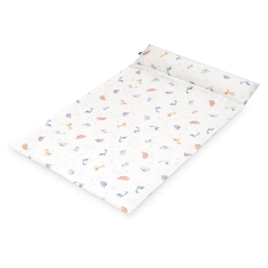 JULIUS ZÖLLNER Jersey Bezug Loop Comfy für Wickelauflagen Softy Little Dinos 85 x 75 cm von Julius Zöllner