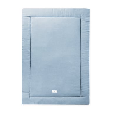 JULIUS ZÖLLNER Krabbeldecke Musselin denim 95 x 135 cm von Julius Zöllner
