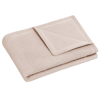 JULIUS ZÖLLNER Kuscheldecke Musselin sand 70 x 100 cm von Julius Zöllner