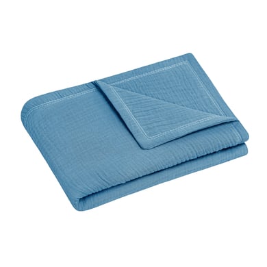 JULIUS ZÖLLNER Kuscheldecke Terra blau 70 x 100 cm von Julius Zöllner