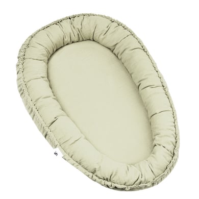 JULIUS ZÖLLNER Kuschelnest NIDO Musselin lime von Julius Zöllner
