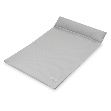 JULIUS ZÖLLNER Loop Comfy für Softy Waffelpiqué Light Grey 85x75 von Julius Zöllner