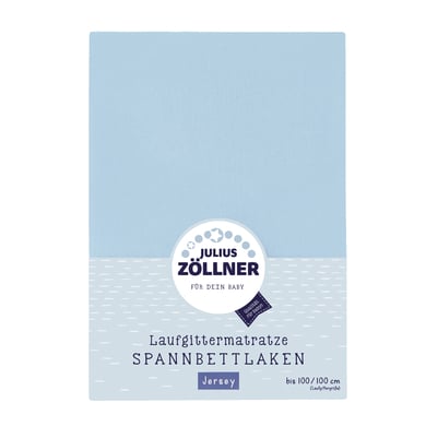 JULIUS ZÖLLNER Spannbettlaken für Laufgittermatratzen hellblau 100 x100 cm JULIUS ZÖLLNER Spannbettlaken für Laufgittermatratzen hellblau 100 x100 cm von Julius Zöllner