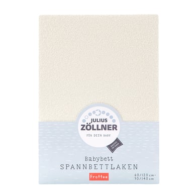 JULIUS ZÖLLNER Spannbetttuch Frottee ecru von Julius Zöllner