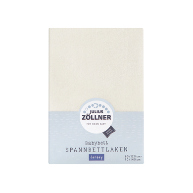 JULIUS ZÖLLNER Spannbetttuch Jersey ecru von Julius Zöllner