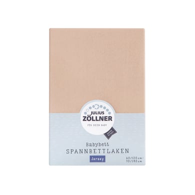 JULIUS ZÖLLNER Spannbetttuch Jersey sand von Julius Zöllner