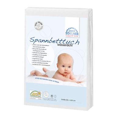 JULIUS ZÖLLNER Spannbetttuch wasserdicht 60 x 120 cm von Julius Zöllner