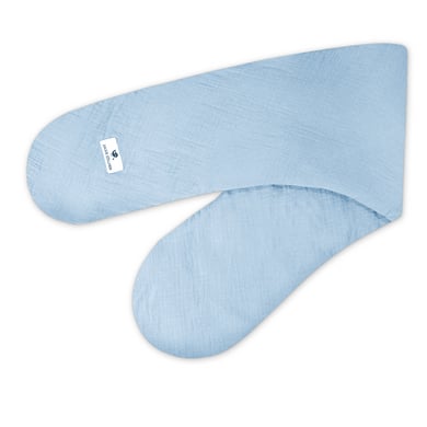 JULIUS ZÖLLNER Stillkissenbezug Musselin denim von Julius Zöllner