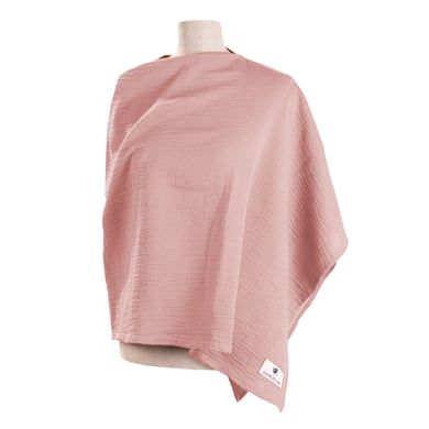 JULIUS ZÖLLNER Stilltuch Musselin Dusty Rose von Julius Zöllner