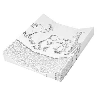 JULIUS ZÖLLNER Wickelauflage 2-Keil Mulde Folie Safari 50 x 65 cm von Julius Zöllner