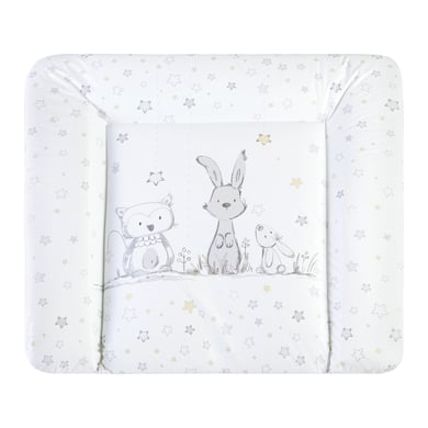 JULIUS ZÖLLNER Wickelauflage Softy Häschen und Eule 85 x 75 cm von Julius Zöllner