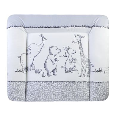 JULIUS ZÖLLNER Wickelauflage Softy Safari grau 85 x 75 cm von Julius Zöllner