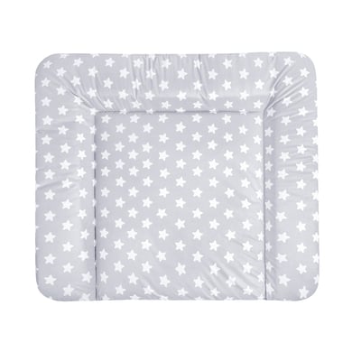 JULIUS ZÖLLNER Wickelauflage Softy Sterne grau 65 x 75 cm von Julius Zöllner