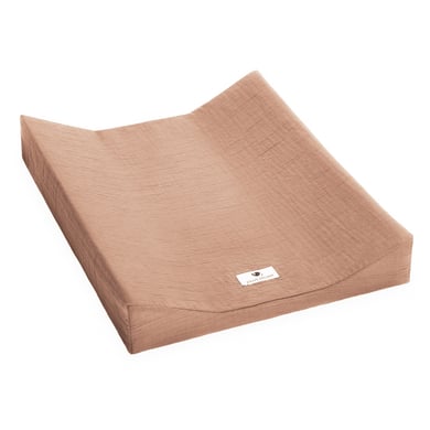 JULIUS ZÖLLNER Wickelauflagenbezug Musselin dune 50 x 65 cm von Julius Zöllner