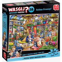 JUMBO SPIELE 1110100506 Puzzle 1000 Teile Wasgij Mystery 28 - Katzen-Chaos! JUMBO SPIELE 1110100506 Puzzle 1000 Teile Wasgij Mystery 28 - Katzen-Chaos! von JUMBO SPIELE