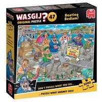 JUMBO SPIELE 1110100511 Puzzle 1000 Teile Wasgij Original 47 - Boating Bedlam! JUMBO SPIELE 1110100511 Puzzle 1000 Teile Wasgij Original 47 - Boating Bedlam! von JUMBO SPIELE