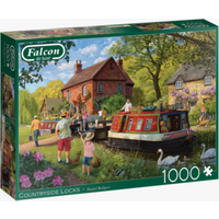 JUMBO SPIELE 1110500240 Puzzle 1000 Teile Falcon - Countryside Locks JUMBO SPIELE 1110500240 Puzzle 1000 Teile Falcon - Countryside Locks von JUMBO SPIELE