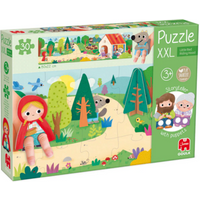 JUMBO SPIELE 1110700207 GOULA - Kinder XXL-Puzzle 30 Teile Rotkäppchen von JUMBO SPIELE