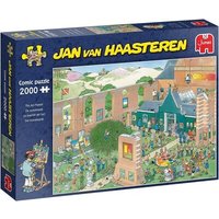 JUMBO SPIELE 20023 Puzzle 2000 Teile Jan van Haasteren - Kunstmarkt von JUMBO SPIELE