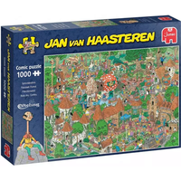JUMBO SPIELE 20045 Puzzle 1000 Teile Jan van Haasteren - Märchenwald von JUMBO SPIELE