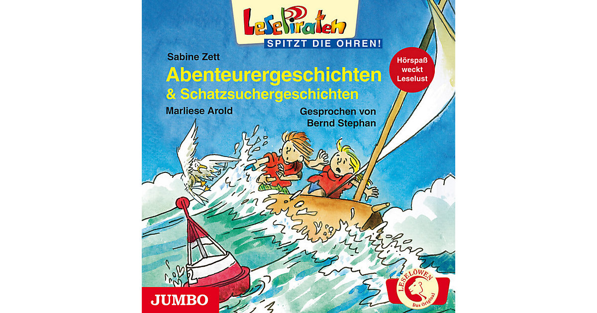 Abenteuergeschichten & Schatzsuchergeschichten, Audio-CD Hörbuch Abenteuergeschichten & Schatzsuchergeschichten, Audio-CD Hörbuch von JUMBO Verlag