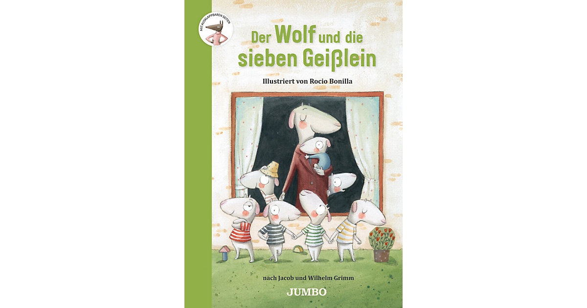 Buch - Der Wolf und die sieben Geißlein Buch - Der Wolf und die sieben Geißlein von JUMBO Verlag