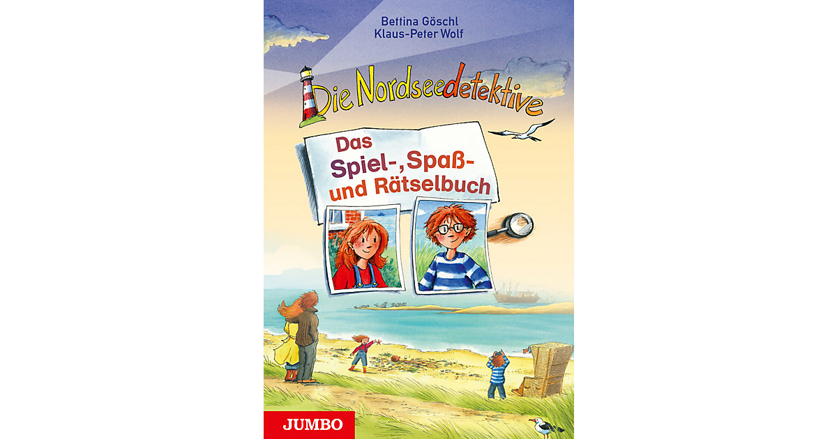 Buch - Die Nordseedetektive. Das Spiel-, Spaß- und Rätselbuch von JUMBO Verlag