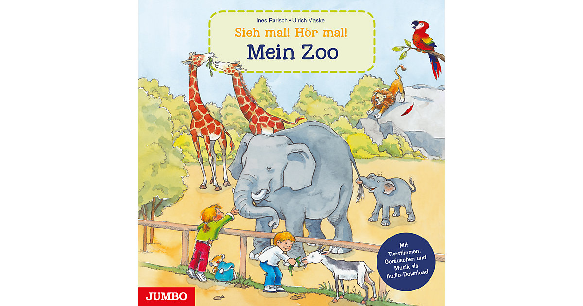 Buch - Sieh mal! Hör mal! Mein Zoo von JUMBO Verlag