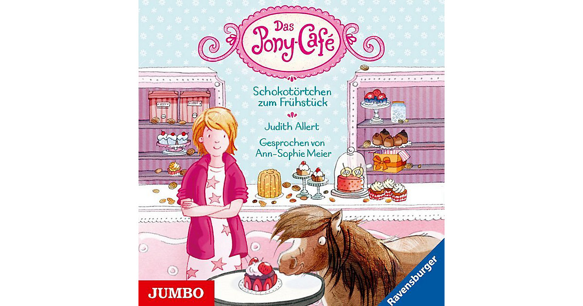 Das Pony-Café: Schokotörtchen zum Frühstück, 1 Audio-CD Hörbuch Das Pony-Café: Schokotörtchen zum Frühstück, 1 Audio-CD Hörbuch von JUMBO Verlag