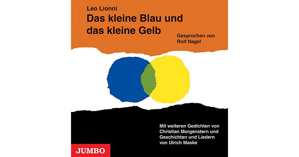 Das kleine Blau und das kleine Gelb, 1 Audio-CD Hörbuch von JUMBO Verlag