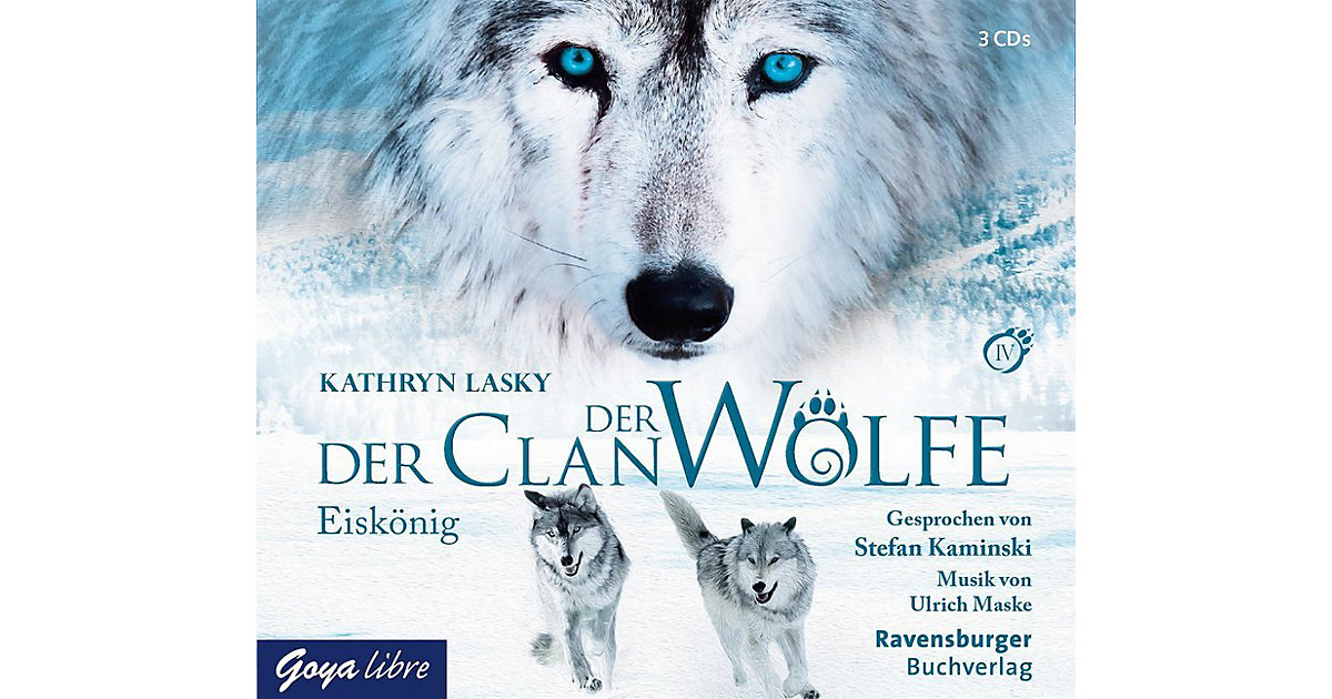 Der Clan der Wölfe: Eiskönig, 3 Audio-CDs Hörbuch von JUMBO Verlag