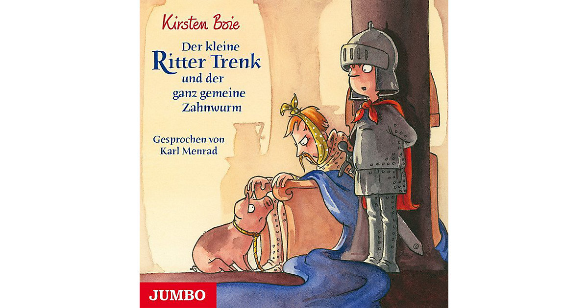 Der kleine Ritter Trenk und der ganz gemeine Zahnwurm, 1 Audio-CD Hörbuch von JUMBO Verlag