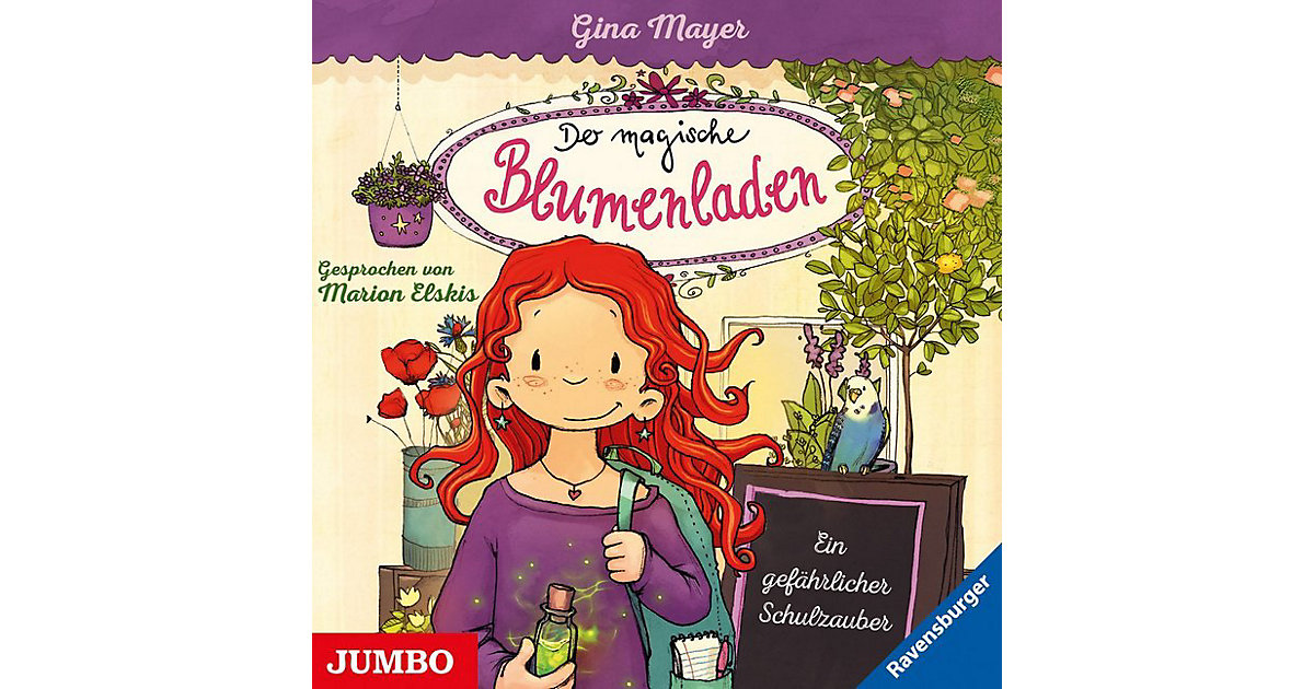 Der magische Blumenladen: Ein gefährlicher Schulzauber, 1 Audio-CD Hörbuch von JUMBO Verlag