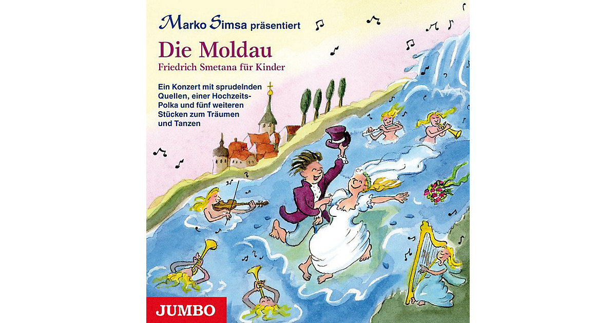 Die Moldau, 1 Audio-CD Hörbuch Die Moldau, 1 Audio-CD Hörbuch von JUMBO Verlag