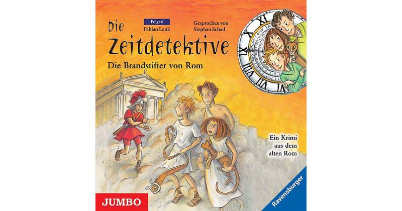 Die Zeitdetektive - Die Brandstifter von Rom, 1 Audio-CD Hörbuch von JUMBO Verlag