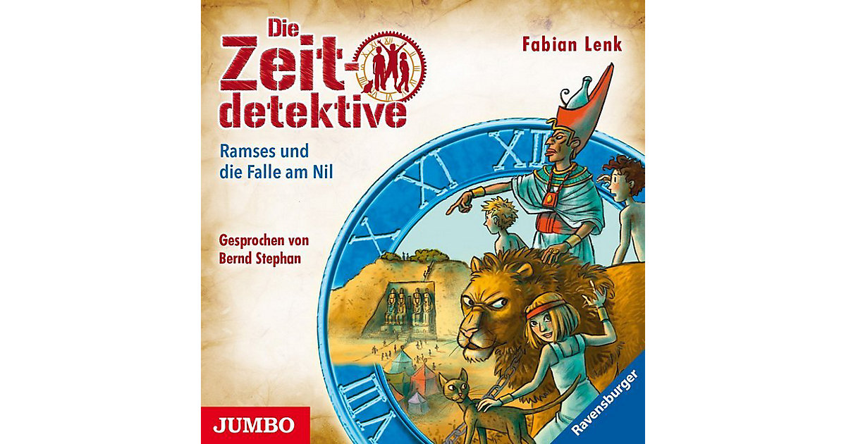 Die Zeitdetektive: Ramses und die Falle am Nil, 1 Audio-CD Hörbuch von JUMBO Verlag