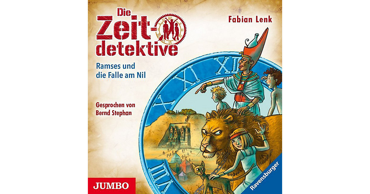 Die Zeitdetektive: Ramses und die Falle am Nil, 1 Audio-CD Hörbuch Die Zeitdetektive: Ramses und die Falle am Nil, 1 Audio-CD Hörbuch von JUMBO Verlag