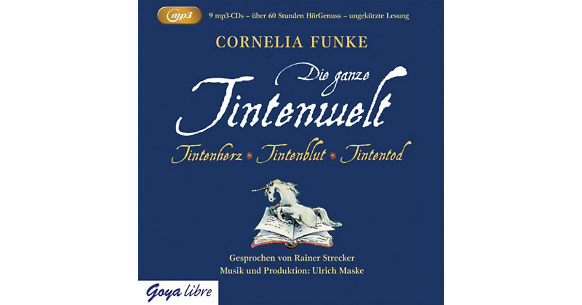 Die ganze Tintenwelt, 9 MP3-CDs Hörbuch Die ganze Tintenwelt, 9 MP3-CDs Hörbuch von JUMBO Verlag