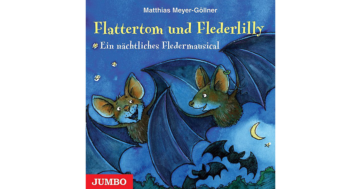 Flattertom und Flederlilly, Audio-CD Hörbuch von JUMBO Verlag