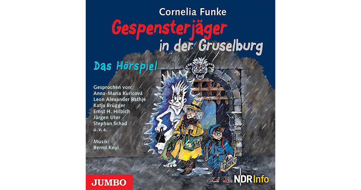 Gespensterjäger in der Gruselburg, Audio-CD Hörbuch Gespensterjäger in der Gruselburg, Audio-CD Hörbuch von JUMBO Verlag