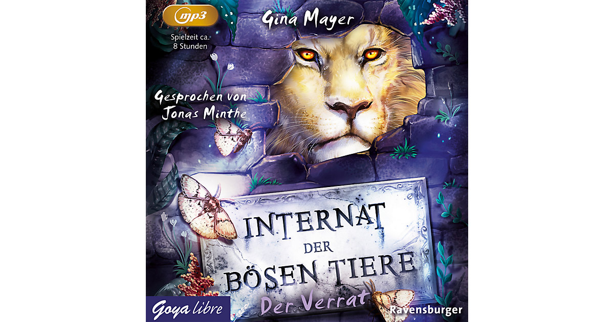 Internat der bösen Tiere, Audio-CD, MP3 Hörbuch Internat der bösen Tiere, Audio-CD, MP3 Hörbuch von JUMBO Verlag
