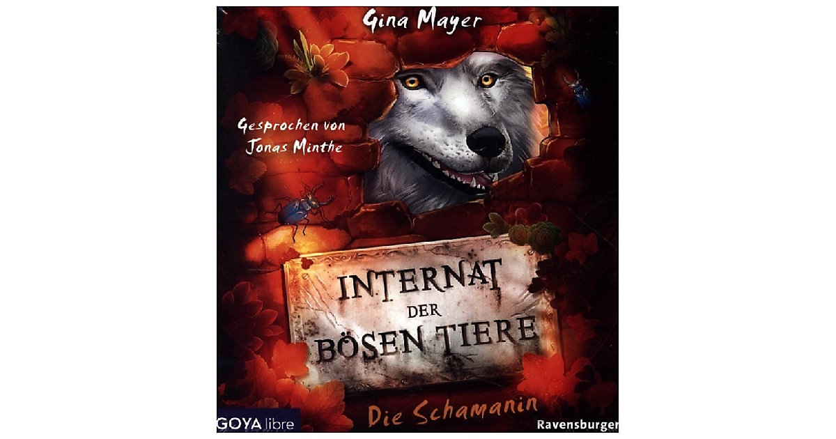 Internat der bösen Tiere. Die Schamanin, 1 Audio-CD, 1 MP3 Hörbuch von JUMBO Verlag