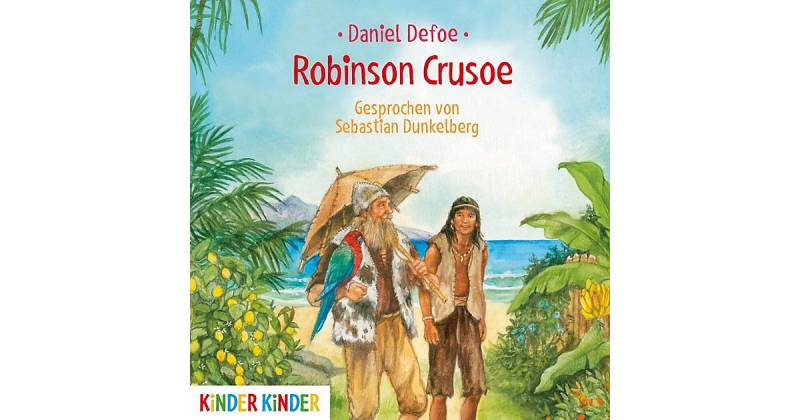 Kinder Kinder: Robinson Crusoe, 1 Audio-CD Hörbuch von JUMBO Verlag